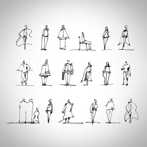 BLOG — Sketch Like an Architect Crowd People Drawing, Sketches Of People Human Figures, Graphitint Art, Human Figure Architecture, Architecture People Figures, Urban Sketching Beginner, Archi Sketches, Mini Sketches, Sketchbook Architecture