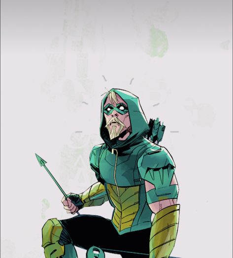 Green Arrow Fanart, Arrow Fanart, Quotes Flirting, Green Arow, Workout Dumbell, Anime Headcanons, Green Arrow Comics, Arrow Dc, Arrow Comic