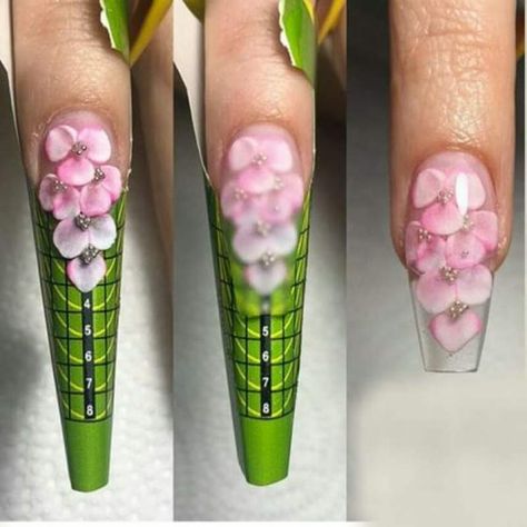 Acrylic Nails are artificial Nails. It's a popular Nail trend in 2019. Check out Acrylic Nails with designs, how to waer acrylic nails, shapes, color & more 3d Nail Designs Acrylics, Acrylic Nails With Designs, 3d Acrylic Nails, 3d Nail Designs, 3d Nail Art Designs, Acrylic Nail Shapes, Nail Art Designs Videos, Summer Acrylic Nails, Uñas Acrilicas