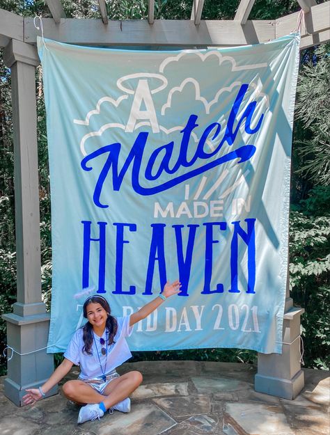 A Match Made In Heaven Bid Day, Semi Themes Sorority, Match Made In Heaven Sorority, On Cloud 9 Sorority Theme, Cloud Sorority Theme, Sorority Open House Themes, Match Made In Heaven Theme, Match Made In Heaven Bid Day, Angel Bid Day Theme