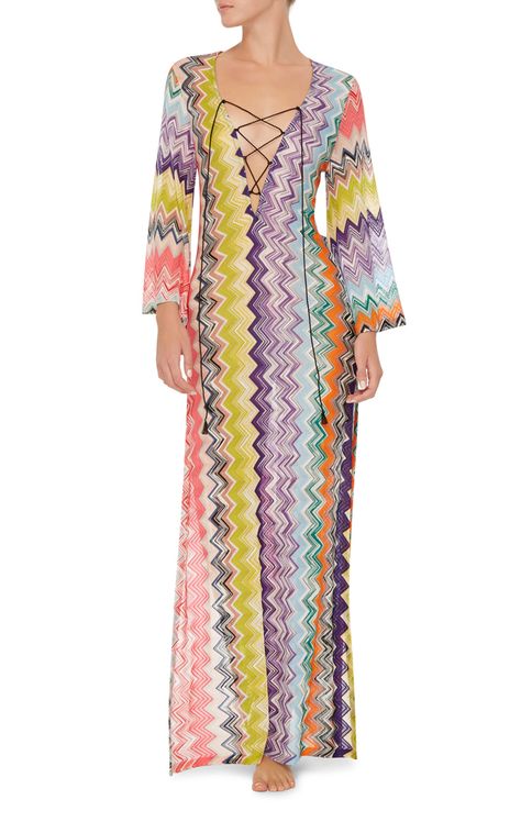 CLICK TO FULL SCREEN Sewing Summer Dresses, 2024 Beach, Missoni Fashion, Summer Cruise, Missoni Mare, Missoni Dress, Catwalk Fashion, Studio 54, Full Screen