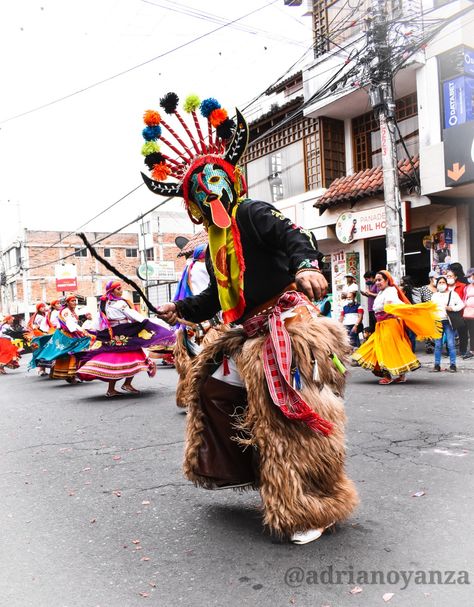 Fiestas de Tumbaco Ecuador Aesthetic, Diablo Huma, Mexican Folklore, Senior Project, Cool Costumes, American Art, Ecuador, Guatemala, Mood Boards