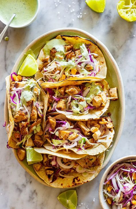 Pollo Asado Tacos Mexican Food, Mexican Food Recipes, Tacos