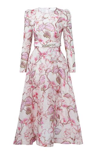 Horse Race Outfit Dresses, Zimmerman Dress, Race Day Outfits, Gown Inspiration, Fashion Slippers, Silk Midi Dress, Embellished Dress, Types Of Dresses, Royal Fashion