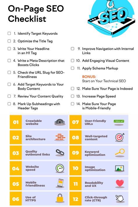 Seo Marketing Tips, On Page Seo Checklist, Onpage Seo, Seo Wordpress, Seo Checklist, Seo Plan, Best Study Tips, Seo Writing, Seo Basics