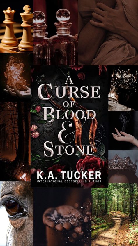 By K. A. Tucker K.a. Tucker Books, Kindle Wallpaper, Hidden Library, Tbr Books, Books Fanart, Blood Stone, Books Tbr, Asian Bridal Dresses, Tbr List