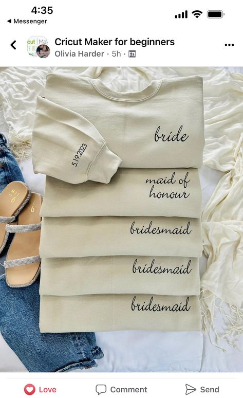 Bride Merch, Bff Accessories, Detailed Outfits, Bridesmaid Boutique, Bridesmaid Gifts From Bride, Simple Beach Wedding, Bridesmaids Proposal, Unique Bridesmaid, Bridesmaid Gift Bags