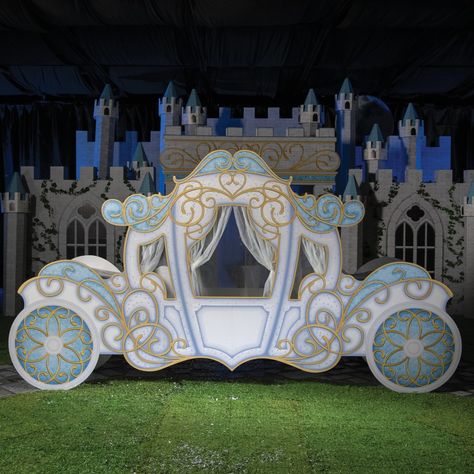 Cinderella Musical, Cardboard Props, Castle Party, Fairytale Decor, Fairytale Party, Frame Props, Cinderella Carriage, Cinderella Party, Fairytale Stories