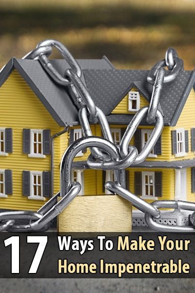 In addition to getting a security system, you should make sure your home is too difficult to break into in the first place. Home Security Tips, Diy Home Security, Wireless Home Security Systems, Best Home Security, Wireless Home Security, Urban Survival, Security Tips, Home Protection, Home Defense