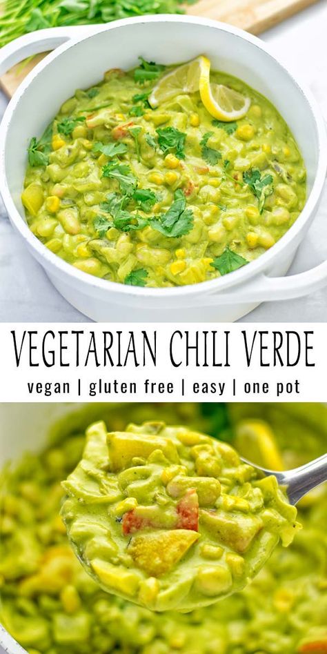 Vegan Green Chili Stew, Vegetarian Chili Verde, Vegetarian Chile Verde, Vegetarian Chili Verde Recipe, Vegetarian Apps, Vegan Green Chili, Adrenal Reset, Easy Vegan Chili, Vegan Chili Recipe