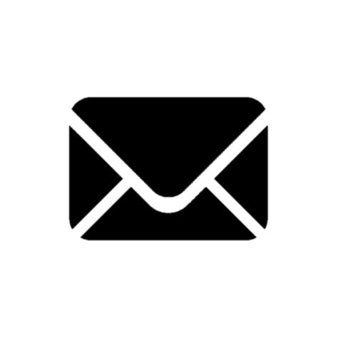 Gmail Logo Black, Gmail App Icon Aesthetic, Gmail Icon, Ios Aesthetic, Email Icon, White Icons, Logo Icon, Black Logo, Logo Icons