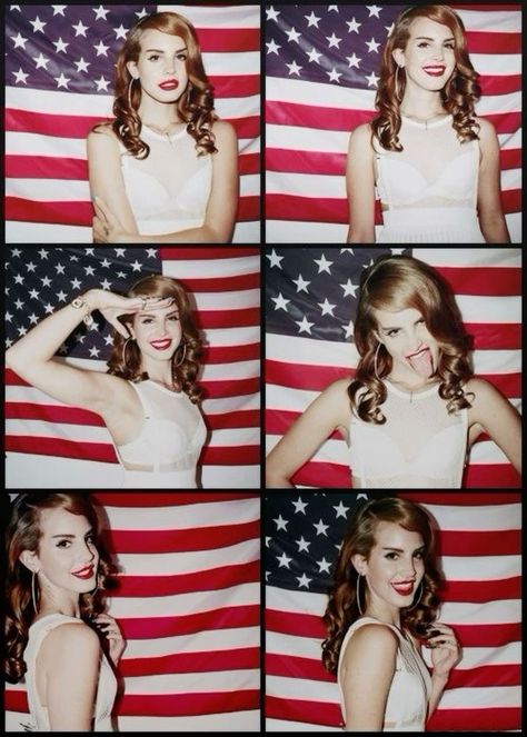 Taylor Swift American Flag, Lana Del Rey American Flag, American Photoshoot, Born To Die Summer, Lana Del Rey Photoshoot, Lana Lore, Coquette Americana, Vintage Americana Aesthetic, Americana Aesthetic