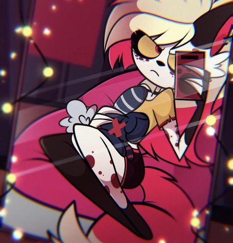 Crymini Hazbin Hotel, Crymini Hazbin Hotel Fanart, Cherribomb Hazbin Hotel, Cherri Boom Hazbin Icon, Mimzy Pfp Hazbin Hotel, Demonic Charlie Hazbin Hotel, Baddest Of Them All, Hazbin Hotel Charlie Demon Gif, Drawing Cartoon Faces