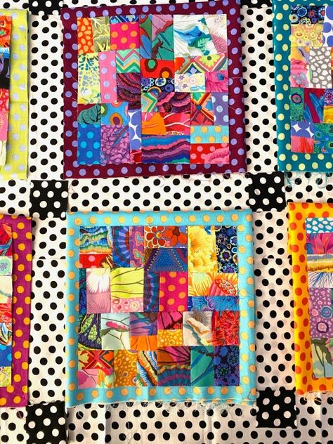 Crumb Quilts Ideas, Crumb Blocks, Crazy Quilt Patterns, Crumb Quilting, Freddy Moran, Crumb Quilts, Scrap Quilting, Quilt Scraps, Crumb Quilt