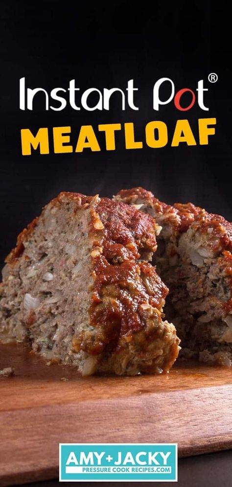 Meatloaf Pressure Cooker, Pressure Cooker Meatloaf, Easy Bread Crumbs, Instant Pot Meatloaf, Cooking Beets, Loaf Recipes, Best Meat, Instapot Recipes, Instant Pot Pressure Cooker