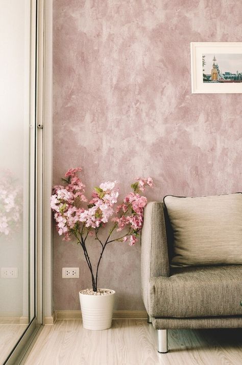 Minimal Paint Textured Wallpaper. Dusty Rose Colour. Peel and Stick Wallpaper. Removable. Accent Wall. Multiple colors available, * Pink Accent Walls, Marble Effect Wallpaper, Pink Texture, Minimal Wallpaper, Rose Wall, Dusty Rose Color, Wallpaper Removable, Rose Wallpaper, Wallpaper Bedroom