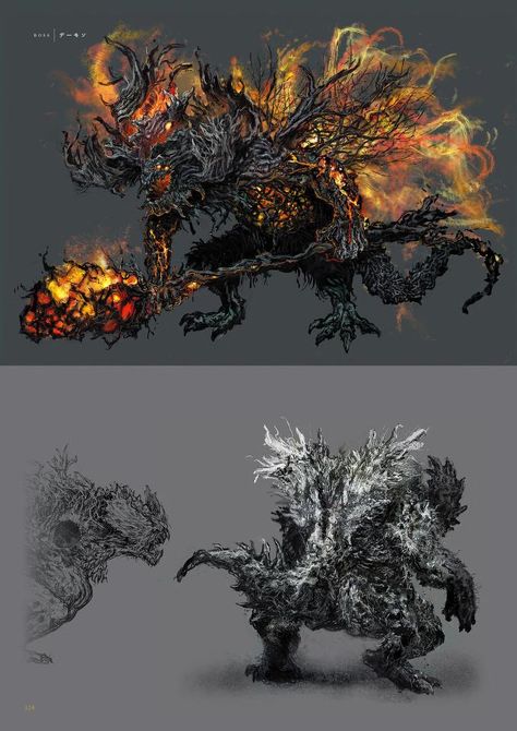 Dark Souls Lore, Dark Souls Concept Art, Dead Dragon, Dark Souls Artwork, Beast Creature, Demon Souls, Dark Souls 3, Dark Souls Art, 다크 판타지