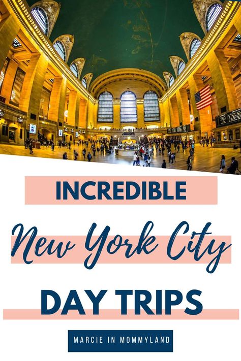 New York City Day Trip, Day Trips From Nyc By Train, Day Trips From Nyc, Boston To Nyc Train, New York City Train, Day Trip To Nyc, Beautiful Places In Usa, Nyc Attractions, Scenic Train Rides