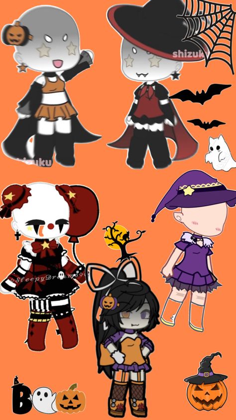 Gacha oc ideas Gacha Oc Ideas, Gacha Oc, Oc Ideas, Cute Halloween, Dress To Impress, Halloween