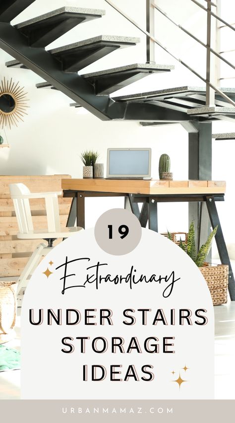 Looking for extraordinary under stairs storage ideas? Check out this list of 19 mind blowing under stairs storage ideas. Under Stairs Ideas, Under Stairs Space, Under Stairs Storage Ideas, Stairs Storage Ideas, Under Stairs Storage, Under Stair, Stairs Storage, Stairs Ideas, Understairs Storage