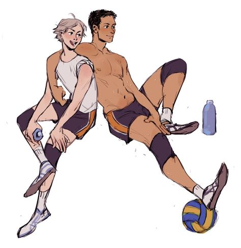 Daichi Sawamura, Sugawara Koushi, Bokuto Koutarou, Haikyuu Volleyball, Haikyuu 3, Haikyuu Ships, Haikyuu Manga, Haikyuu Fanart, Anime Ships