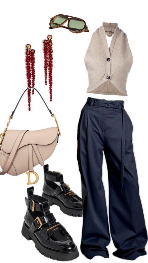 #2024outfits #dior #alexanderwang Leg Trousers Outfit, Wide Leg Trousers Outfit, Trousers Outfit, Trouser Outfit, Outfit Idea, Wide Leg Trousers, Alexander Wang, Wide Leg, Dior