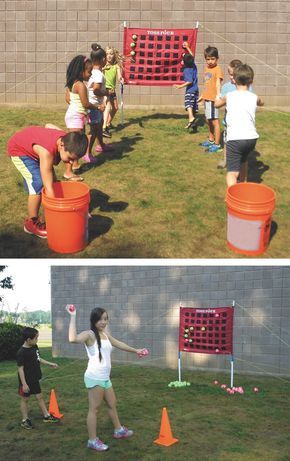 Learn 5 different ways to use this Toss Four Game for physical education class or general active play! If you are playing indoors, hang the target from any volleyball or badminton game standards. For outdoor use, hand it from poles or use existing game standards. The game allows for multiple players at a time, and can be used for teamwork activities, practicing throwing skills, coordination, and more. Target Games Physical Education, Couple Party Games, Pe Games Elementary, Teamwork Activities, Badminton Games, Eagle Project, Physically Active, Pe Games, Kids Video Games