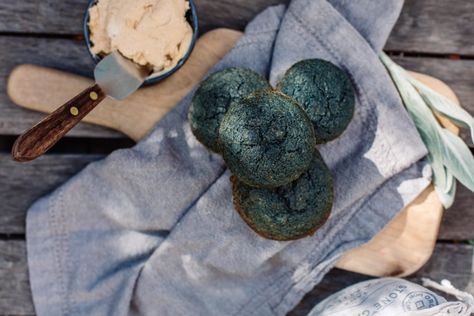 Recipe Box: Taos Blue Corn Muffins | Vidya LivingVidya Living: Taos Blue Corn Muffins healthy cooking, vegetarian recipes, gluten-free cooking, Ayurveda Blue Corn Muffins Recipe, Painting Shadows, Mountain Streams, Raw Protein, Clouds Painting, Muffins Vegan, Shadows And Light, Cold Mountain, Blue Corn