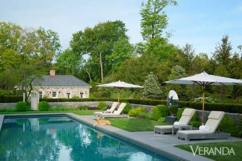 Connecticut Style, California Pools, Hampton Estates, Backyard Entertaining, Beautiful Pools, Garden Pool, Hot Tubs, Pool Ideas, California Homes