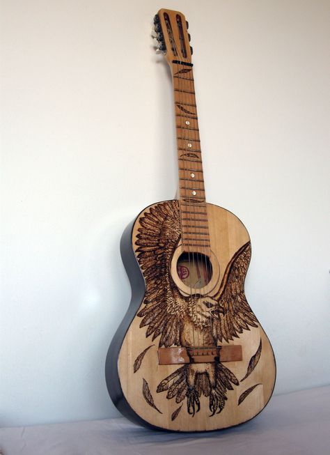 Custom Painted Guitar, Painted Guitar Acoustic, Decorated Guitar, Guitar Art Diy, Painting Guitar, Acoustic Guitar Art, Painted Guitar, Custom Acoustic Guitars, Guitar Artwork