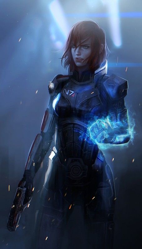 Shepard Mass Effect Characters, Mass Effect 1, Mass Effect Universe, Mass Effect Art, Mass Effect 3, Commander Shepard, Arte Cyberpunk, Female Character, Space Opera