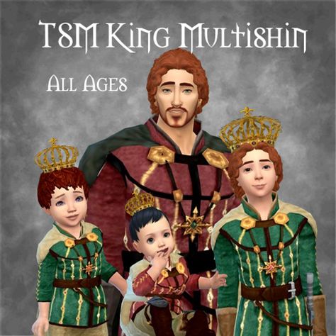 TSM King Multi Shin & Wawa Henry IV Coronation Crown | Medieval Sim Tailor & Carpenter Crown Medieval, Coronation Crown, Royal Outfit, Henry Iv, Sims Medieval, Kerbal Space Program, Royal King, Best Mods, Royal Outfits