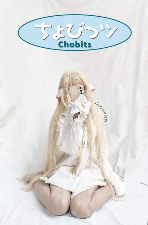 Chi Chobits Cosplay, Chobits Aesthetic, Kawaii Halloween Costume, Chii Cosplay, 2023 Cosplay, Chobits Chii, Chobits Cosplay, Chii Chobits, Dark Decora