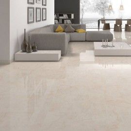 Imperial Marfil Tiled Floor Ceramic Floor Tiles Living Room, Large Floor Tiles, Tile Floor Living Room, Tile Wood, Contemporary Tile, Ceramic Floor Tile, Living Room Tiles, House Floor Design, Beige Tile