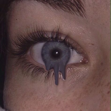 // pinterest: @lilpeepisnotdead An Eye, Eyelashes, Close Up, Black