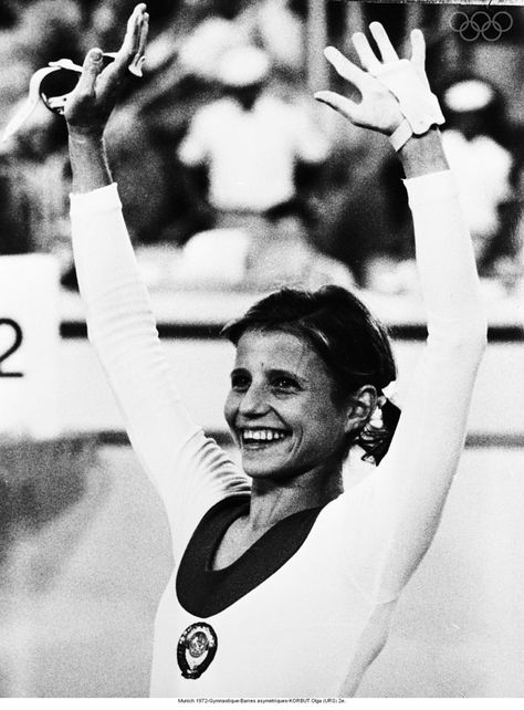 Olga Korbut Olga Korbut, 1972 Olympics, Tumbling Gymnastics, Nadia Comaneci, Olympic Games Sports, Jordyn Wieber, Nastia Liukin, Retro Housewife, Sports Personality