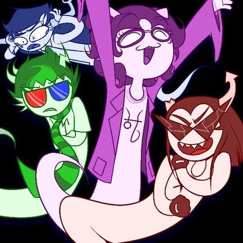 ARquiusprite, (sweet, precious) Fefetasprite, Erisolsprite & Tavrisprite! Homestuck John, Homestuck Trolls, Vast Error, Stuck Inside, Pumpkin Party, Art Characters, All Friends, Homestuck, Movies Showing