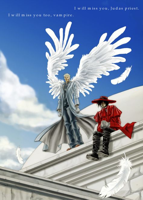 Hellsing Fanart, Alexander Anderson, Hellsing Ultimate Anime, Alucard Hellsing, Trinity Blood, Vampire Anime, Ut Art, Hellsing Ultimate, Hellsing Alucard