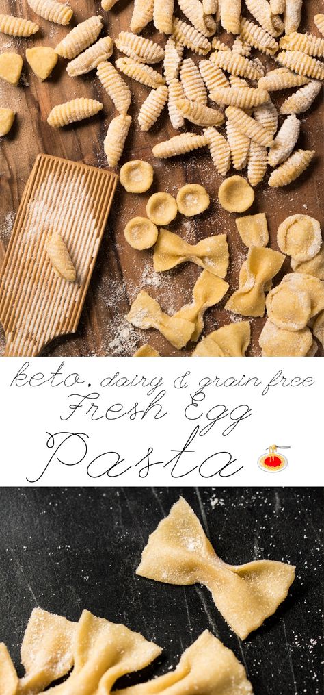 This fresh egg keto pasta, also dairy and grain free, is surprisingly easy to whip up. And while different from the original, it still yields killer al dente-like results. #keto #ketodiet #lowcarb #healthyrecipes Keto Ravioli Recipe, Olive Oil For Cooking, Dairy Free Keto, Keto Pasta Recipe, Keto Pasta, Fresh Egg, Egg Pasta, Boiled Egg Diet, Low Carb Pasta