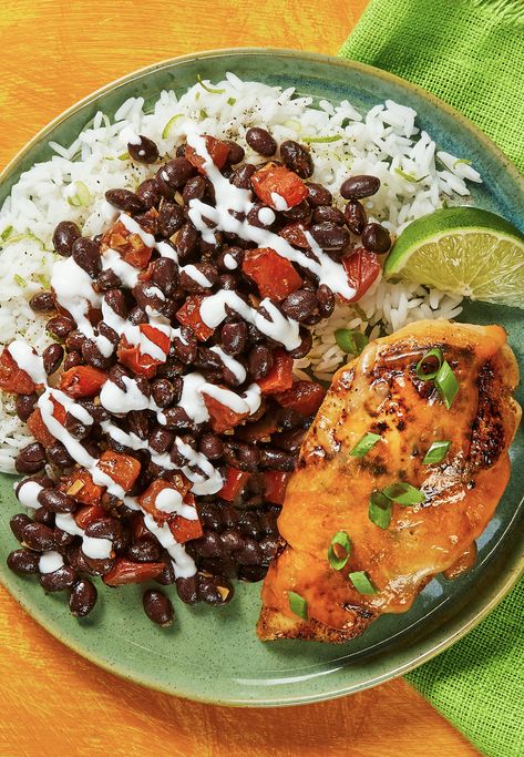 Southwest Chicken Rice, Southwest Chicken And Rice, Amazing Dinners, Rice With Beans, Black Bean Chicken, Chicken Rice Recipes, Southwest Chicken, Hello Fresh Recipes, Fresh Recipes