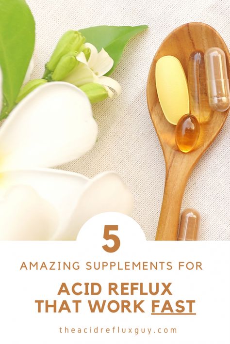 5 Amazing Supplements for Acid Reflux (That Work Fast!) | The Acid Reflux Guy Essential Oils For Reflux In Adults, Acid Reflux Remedies Get Rid Of, Gastric Reflux Remedies, Gerd Relief Instant, How To Get Rid Of Acid Reflux Naturally, Natural Remedies For Acid Reflux Adults, Acid Reflux Relief Instant, Gerd Remedies, Acid Reflux Essential Oils