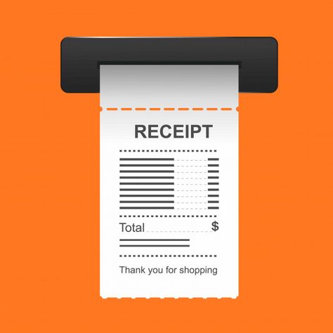 Receipt icon in a flat style isolated on... | Premium Vector #Freepik #vector #background #business #sale #icon Sale Icon, Credit Card Terminal, Hot Wheels Garage, Money Icons, Invoice Design, Isometric Illustration, Mobile Payments, Online Banking, Art Generator