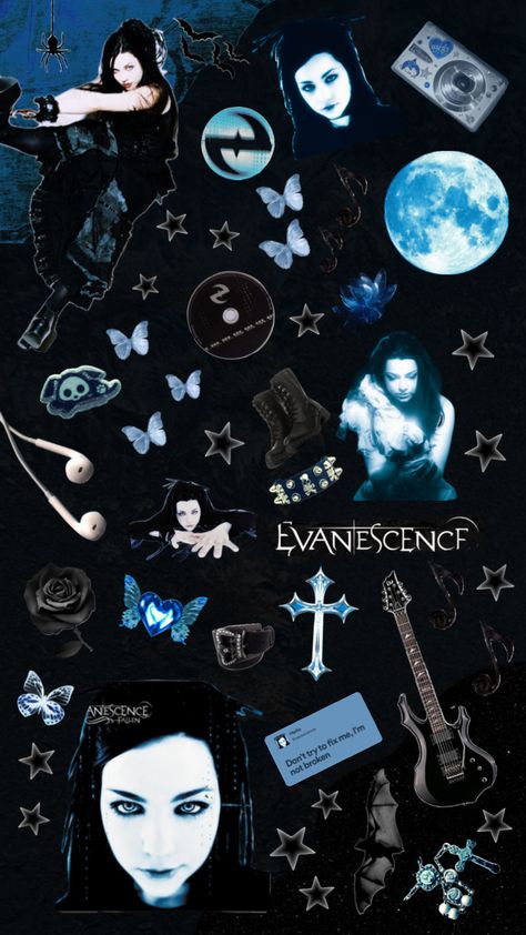 #evanescence #amylee #music #album #fallen #blue #song #songlyrics #amyleewallpaper #rock #hardrock #emo #alternative #guitar #bats Evanescence Wallpaper Iphone, Iphone Wallpaper Rock, Alternative Boy, Blue Song, Amy Lee Evanescence, Emo Wallpaper, Grunge Music, Boys Life, Amy Lee