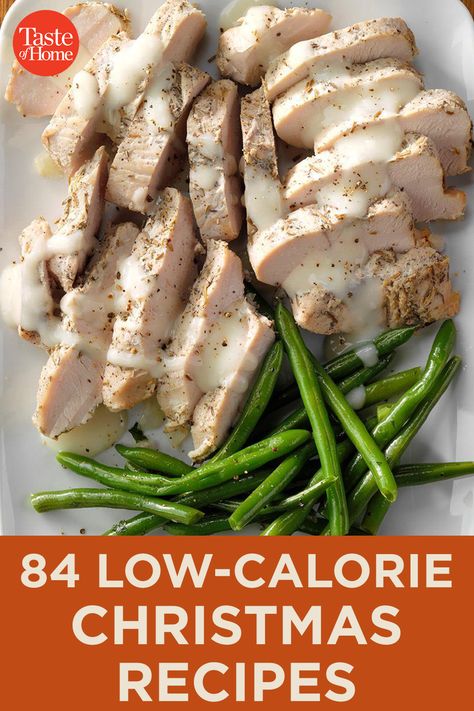 84 Low-Calorie Christmas Recipes Low Calorie Christmas Dinner, Low Calorie Holiday Recipes, Low Calorie Christmas Recipes, Low Calorie Christmas Treats, Low Calorie Thanksgiving Recipes, Low Calorie Christmas, Indian Diet Recipes, Diet Recipes Low Calorie, Christmas Dinner Recipes