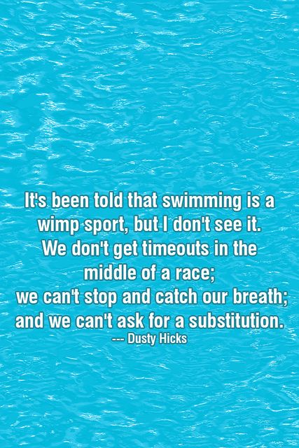 Swimming Quote - iPhone Background by Patrick Hoesly, via Flickr Swimmer Memes, Swimmer Quotes, Swimming Jokes, Swimming Funny, Swimming Motivation, Swimming Memes, Swimmer Problems, I Love Swimming, Swimmers Life