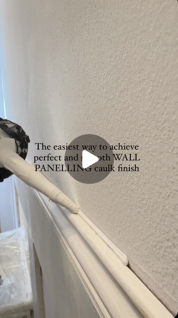 Vee || Home Decor || DIY Home Projects || Gardening on Instagram: "⚡️ W A L L  P A N E L L I N G  H A C K ⚡️

Are you thinking of doing a DIY wall panelling project in your home soon? If you are then you are going to need this wall panelling hack.

This is there easiest way to achieve that smooth finish look when you are panelling your walls ✨

P.S. I primed the MDF panelling strips and moulding first before applying the decorators caulk. But you the also do it other way round and prime the MDF panelling strips and moulding after caulking, then paint. 

Products used: 
- Soudal Trade White Decorators caulk: @bandq_uk 
- Yellow Masking Tape: @frogtapeuk 

🚀SAVE this reel for next time
♥️ FOLLOW me for more DIY wall panelling hacks and tips
👌🏾SHARE with your family and friends xxx

#panel Mdf Panelling, Diy Home Projects, Hacks And Tips, Wall Panelling, Home Decor Diy, G H, Diy Wall, Masking Tape, Wall Paneling