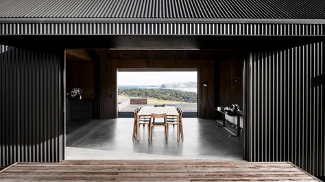 This Is No Ordinary Tin Shed! Tin Shed, Farm Shed, Modern Shed, Contemporary Barn, Shed Home, Modern Barn House, Vernacular Architecture, Australian Architecture, Shed Homes