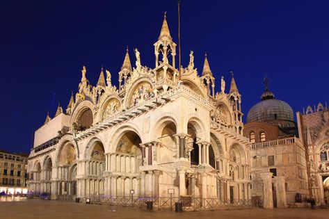 St Mark's Basilica in Venice, Italy. Saint Marks Basilica in the evening, Venice , #Affiliate, #Basilica, #Venice, #St, #Mark, #Marks #ad St Mark's Basilica, Saint Mark's Basilica, Venice City, Doges Palace, Saint Mark, Venice Italy, Public Transport, Barcelona Cathedral, Venice