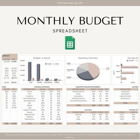 Monthly Budget Spreadsheet plannerlayouts #homeofficeplanner #budgetplanner✋ Financial Budget Planner, Excel Budget Spreadsheet, Budget Spreadsheet Template, Budget Template Free, Weekly Budget Planner, Monthly Budget Spreadsheet, Excel Budget Template, Excel Budget, Financial Budget