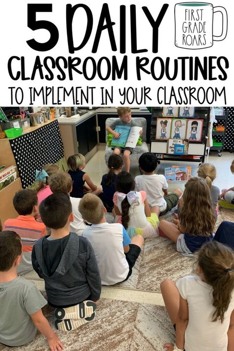 Read about my top 5 classroom routines to implement in your classroom daily. It will make your classroom run smoothly with a positive environment. Grab several free resources too. You can download and implement them right away in your room. Friendship In A Cup, Megan Mitchell, End Of The Year Activities, Positive Environment, Activities For Students, Kindness Activities, New Years Activities, Classroom Routines, Winter Books